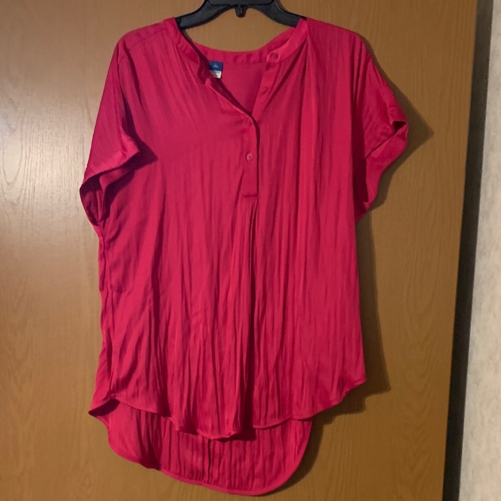 Old Navy Bold Hot Pink Blouse